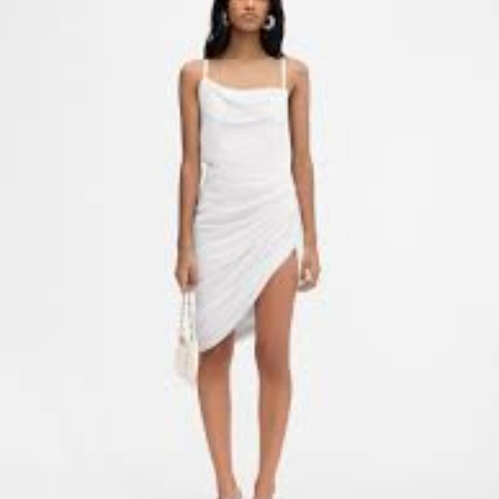 Jacquemus Saudade white dress, size 38 (6)